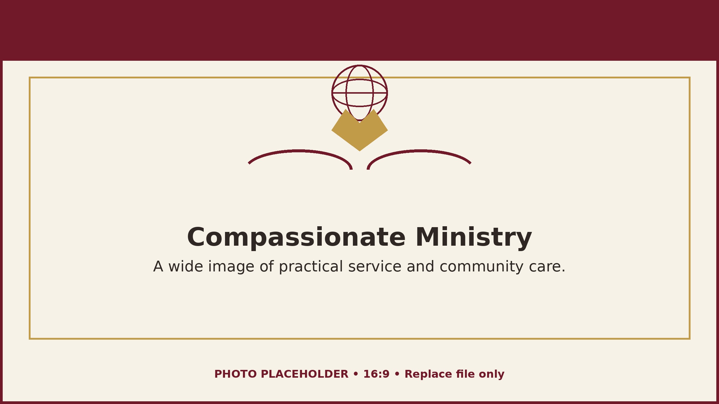 Compassionate ministry and practical community service